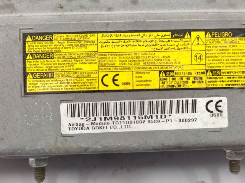 Airbag Delantero Izquierdo 7390002050c1  - Toyota Auris (_e18_) 1.8 Hybrid (zwe186_) 3