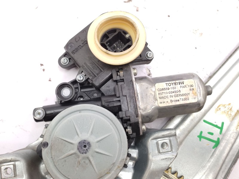 Elevalunas Trasero Izquierdo 8571002450 6984002430  - Toyota Auris (_e18_) 1.8 Hybrid (zwe186_) 3