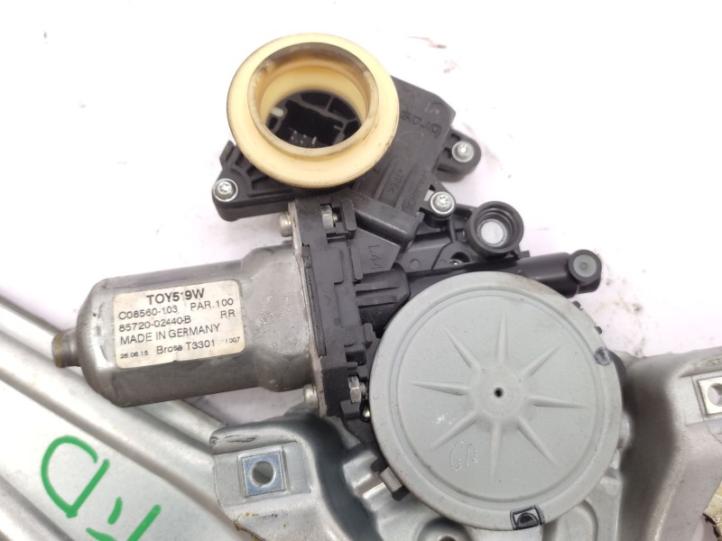 Elevalunas Trasero Derecho 8572002440 6983002430  - Toyota Auris (_e18_) 1.8 Hybrid (zwe186_) 2
