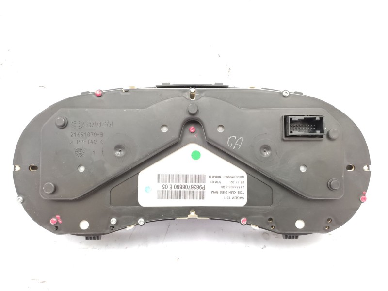 Cuadro Instrumentos 9636708880 6104r2  - Peugeot 307 Sw (3h) 2.0 Hdi 90 4