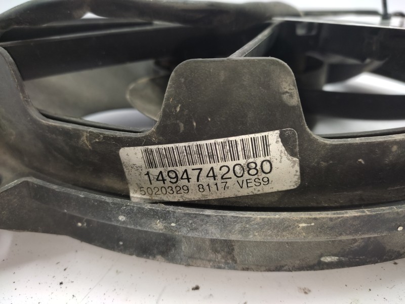 Recambio de electroventilador para peugeot 807 2.0 hdi fap cat referencia OEM IAM 1494742080 1253Q8 