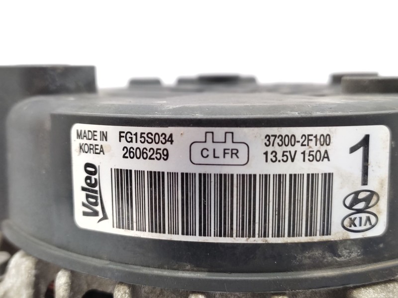 Alternador 373002f100 Fg15s034 - Kia Sorento 2.2 Crdi Cat 6