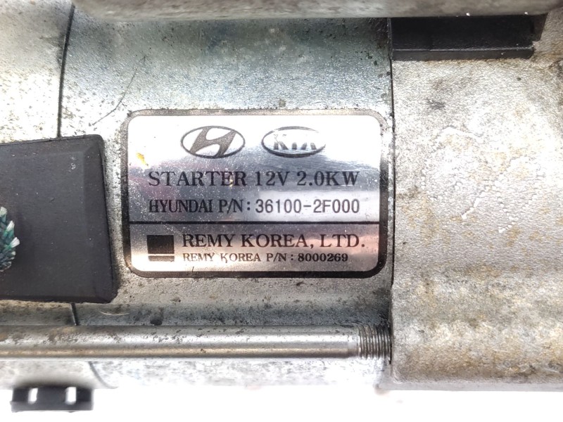 Recambio de motor arranque para kia sorento 2.2 crdi cat referencia OEM IAM   