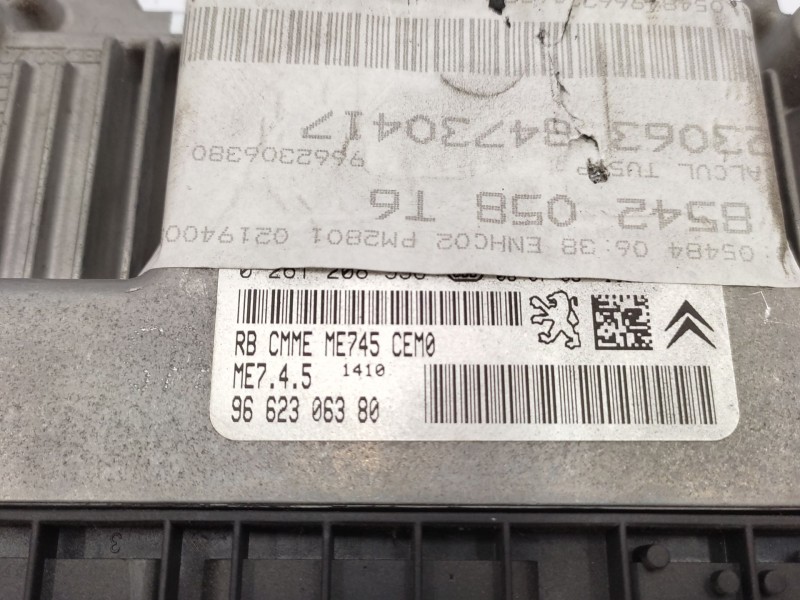 Recambio de centralita motor uce para peugeot 307 sw (3h) 1.6 16v referencia OEM IAM   