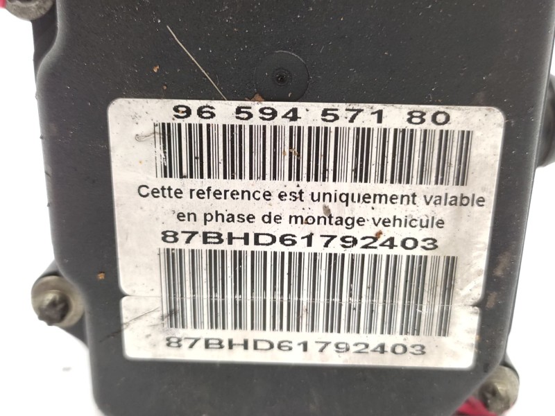 Abs 9649988280 4541j1 0265231486 - Peugeot 307 Sw (3h) 1.6 16v 8