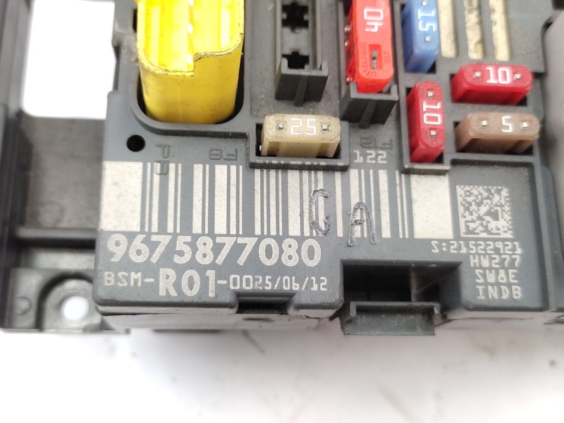 Recambio de caja reles / fusibles para citroën c4 grand picasso i (ua_) 1.6 vti 120 referencia OEM IAM   