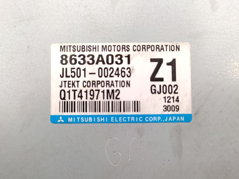 Modulo Electronico 8633a031  - Mitsubishi Asx (ga_w_) 1.8 Di-d (ga6w) 3