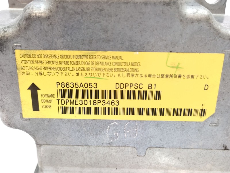 Centralita Airbag P8635a053 6546y6  - Peugeot 4007 (vu_, Vv_) 2.2 Hdi 3
