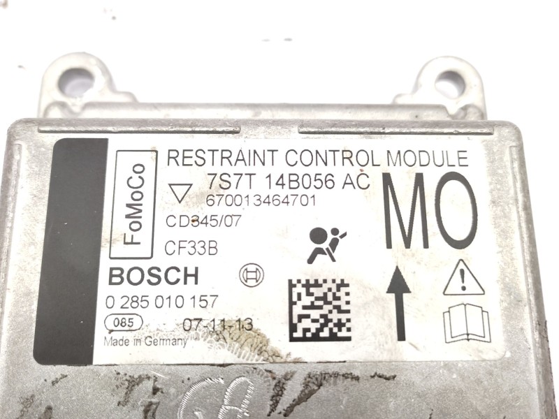 Centralita Airbag 7s7t14b056ac 0285010157 - Ford Mondeo Iv (ba7) 2.0 Tdci 3