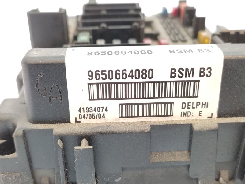Caja Reles / Fusibles 9650664080  - Peugeot 307 Sw (3h) 2.0 Hdi 90 3