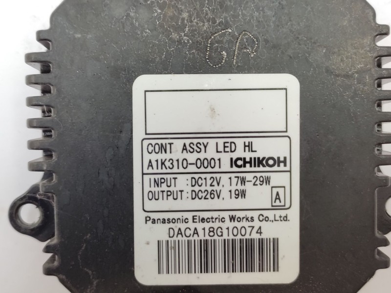 Centralita Faros Xenon A1k3100001  - Nissan Leaf 3