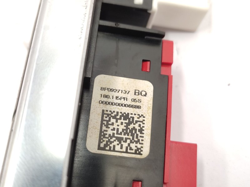 Warning 8p0927137bq  - Audi A3 Sportback (8pa) 2.0 Tfsi Quattro 5