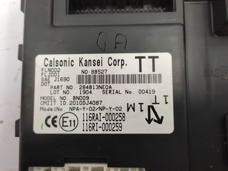 Modulo Electronico 284b13ne0a  - Nissan Leaf 4