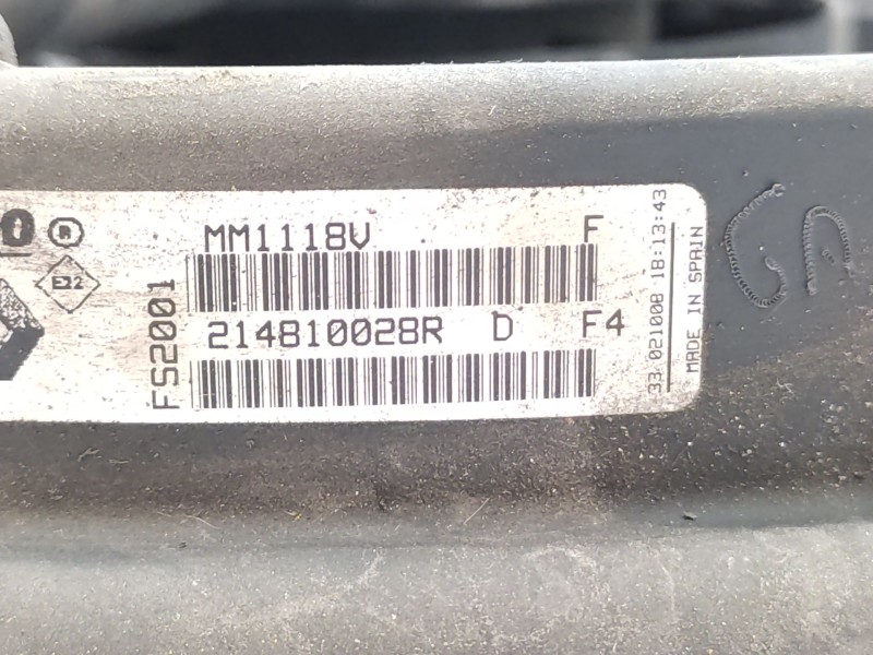 Electroventilador 214810028r  - Renault Megane Iii Hatchback (bz0/1_, B3_) 1.9 Dci (bz0n, Bz0j) 2
