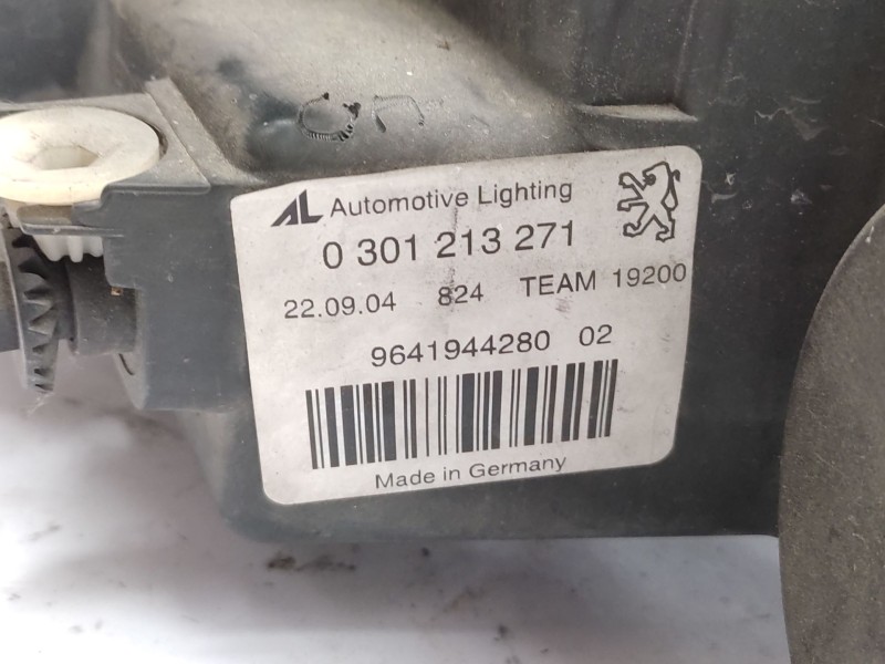 Faro Izquierdo 9641944280 620892 0301213271 - Peugeot 407 (6d_) 2.0 (6drfnb, 6drfne) 7