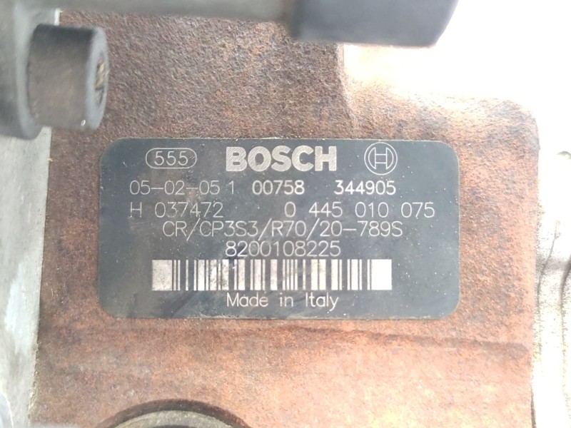Recambio de bomba inyeccion para renault laguna ii (bg0/1_) 1.9 dci (bg08, bg0g) referencia OEM IAM 8200108225  0445010075