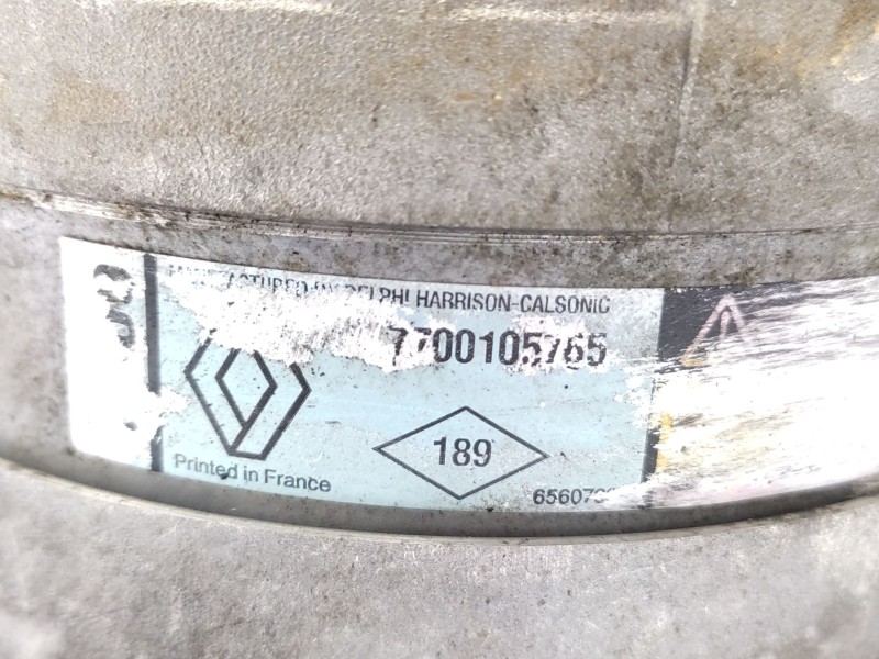 Compresor Aire Acondicionado 7700105765  - Renault Megane Scénic (ja0/1_) 1.9 D (ja0j) 5