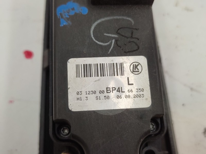Mando Elevalunas Delantero Izquierdo 03123000bp4l  - Mazda 3 (bk) 1.6 Mz-cd 5