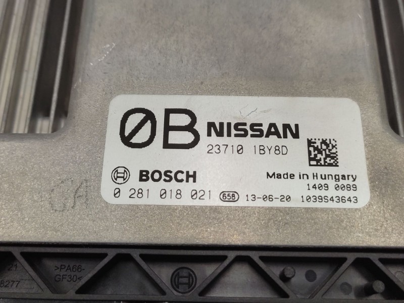 Centralita Motor Uce 237101by8d 0281018021 - Infiniti Ex 30d 4