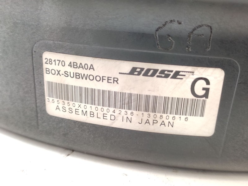 Sistema Audio / Radio Cd 281704ba0a  - Infiniti Ex 30d 3