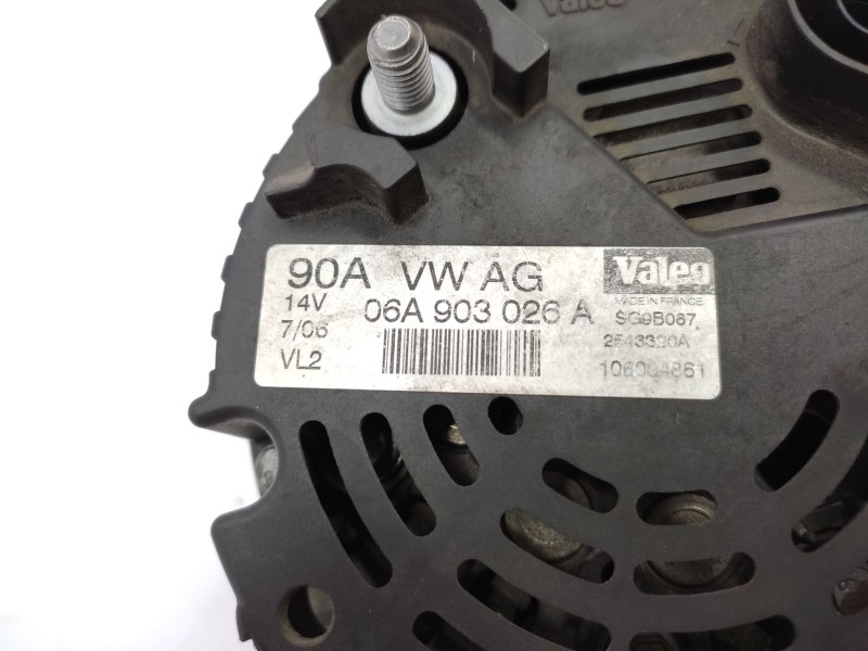 Alternador 06a903026a Sg9b87 - Seat Leon (1m1) 1.6 16 V 7