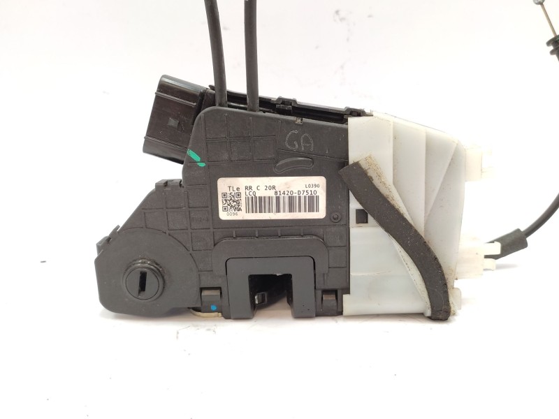 Recambio de cerradura puerta trasera derecha para hyundai tucson (tl, tle) 1.6 gdi referencia OEM IAM  81420D7510 