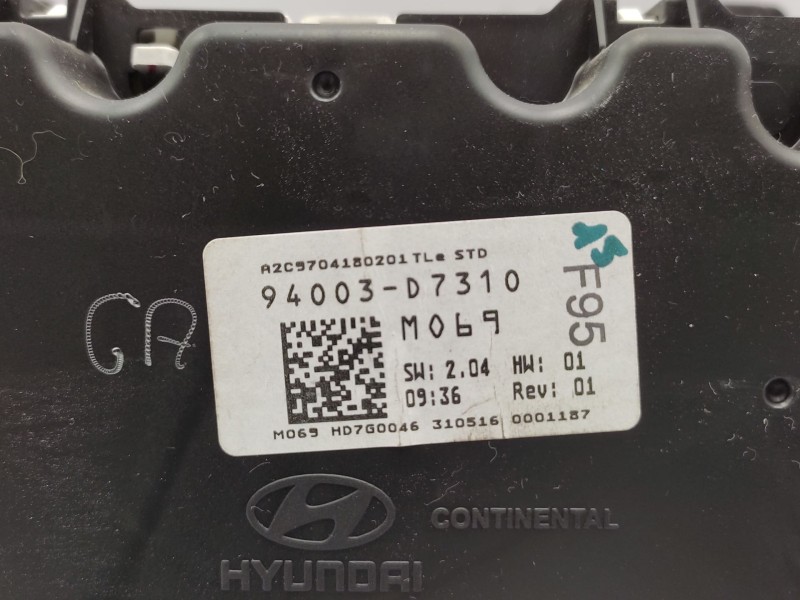 Cuadro Instrumentos 94003d7310  - Hyundai Tucson (tl, Tle) 1.6 Gdi 5