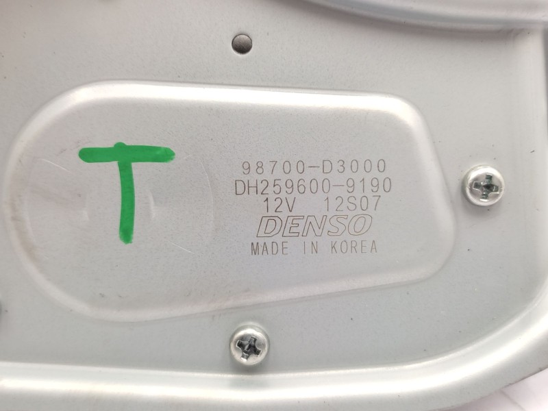 Motor Limpia Trasero 98700d3000  - Hyundai Tucson (tl, Tle) 1.6 Gdi 3