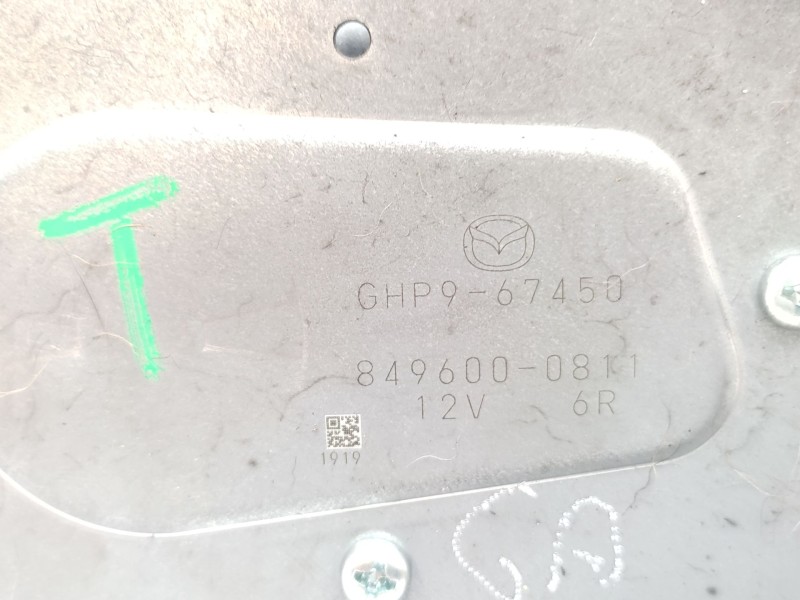 Recambio de motor limpia trasero para mazda 6 station wagon (gj, gl) 2.2 d (gj2fw) referencia OEM IAM   