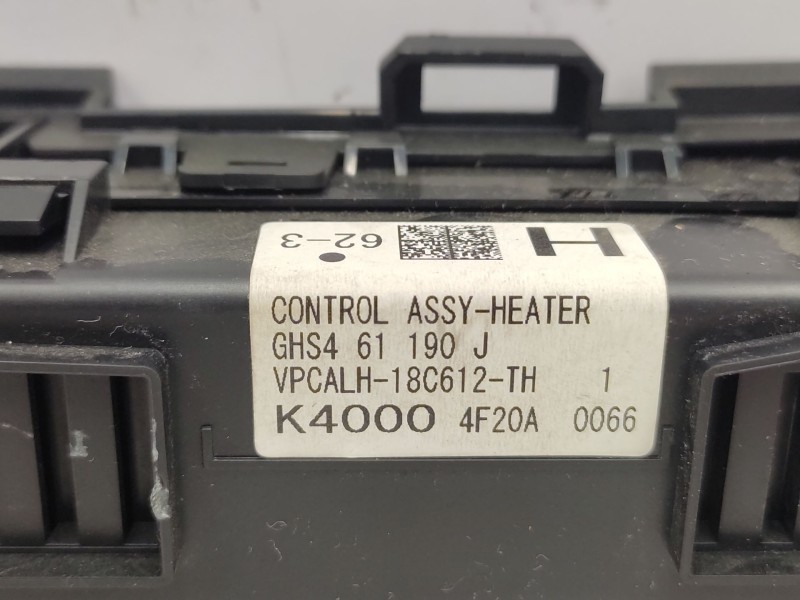 Recambio de mando climatizador para mazda 6 station wagon (gj, gl) 2.2 d (gj2fw) referencia OEM IAM   