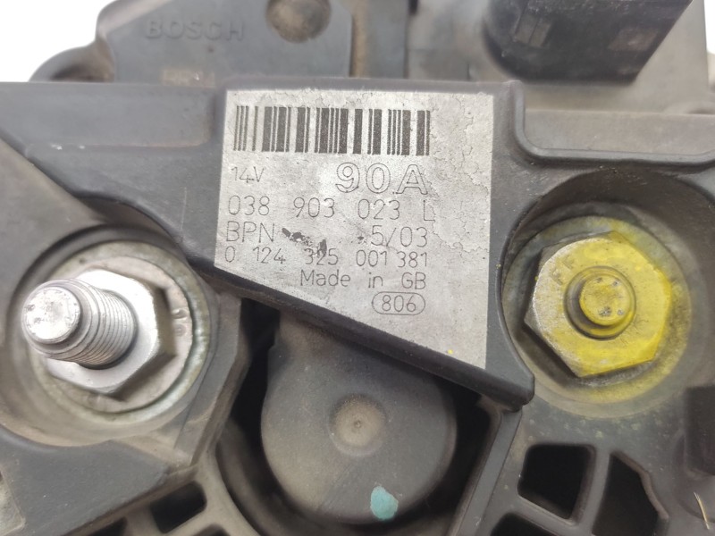Recambio de alternador para volkswagen golf iv (1j1) 1.9 tdi referencia OEM IAM   