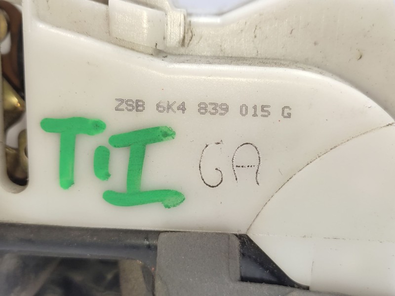 Recambio de cerradura puerta trasera izquierda para seat cordoba (6k1, 6k2) 1.4 i referencia OEM IAM  6K4839015H 
