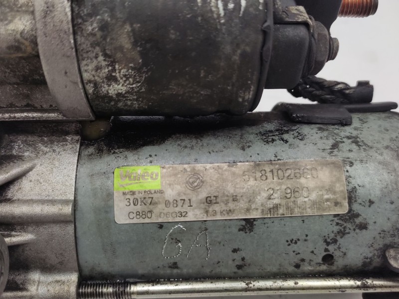 Recambio de motor arranque para fiat doblo furgoneta/monovolumen (223_) 1.3 d multijet referencia OEM IAM   