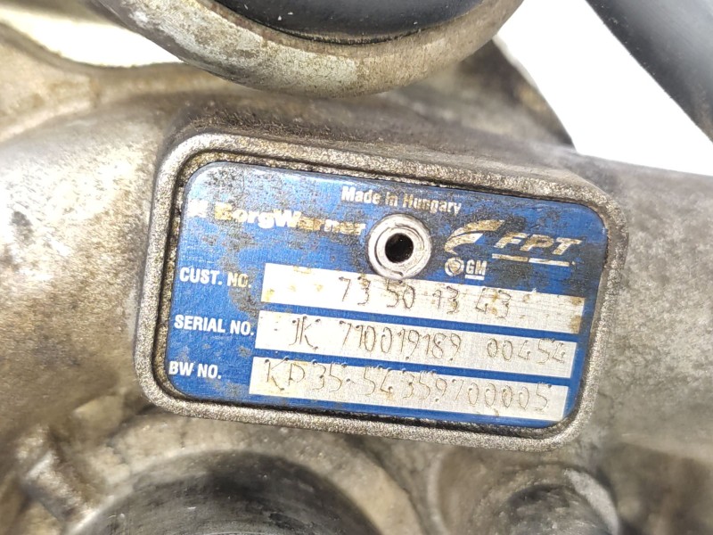Recambio de turbocompresor para fiat doblo furgoneta/monovolumen (223_) 1.3 d multijet referencia OEM IAM   