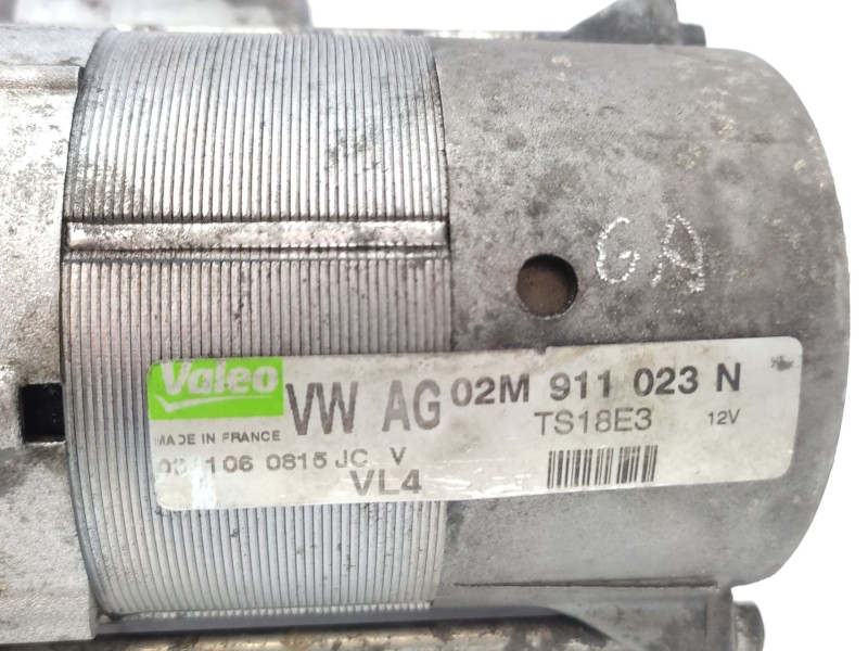 Recambio de motor arranque para volkswagen touran (1t1, 1t2) 2.0 tdi 16v referencia OEM IAM  02M911023P 