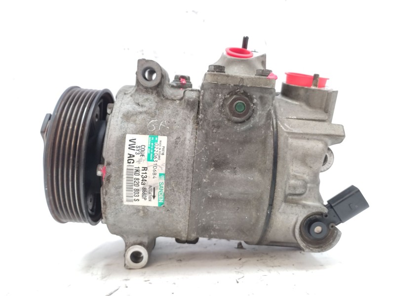 Recambio de compresor aire acondicionado para volkswagen touran (1t1, 1t2) 2.0 tdi 16v referencia OEM IAM  1K0820859F 