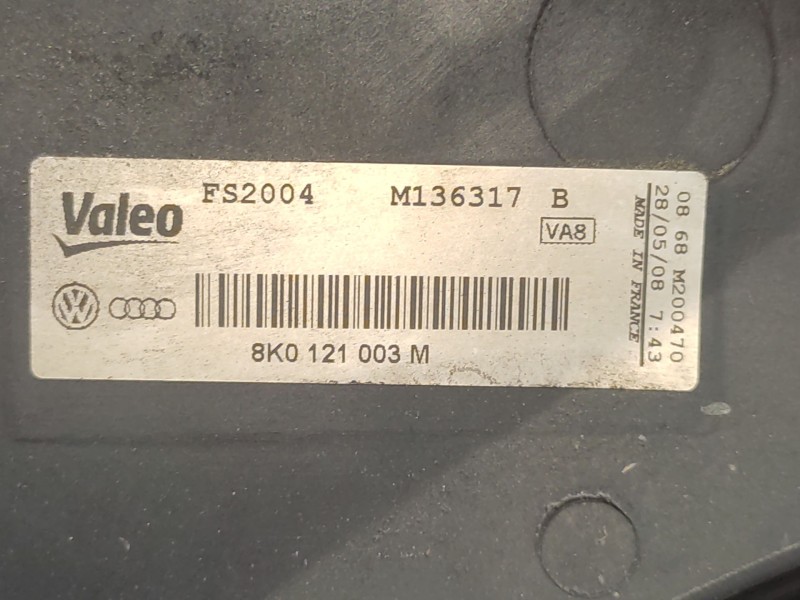 Electroventilador 8k0121003m 8k0121207a Fs2004 - Audi A4 B8 (8k2) 2.0 Tdi 6