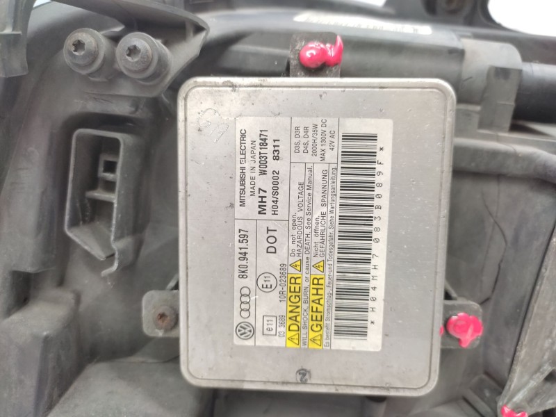 Recambio de faro derecho para audi a4 b8 (8k2) 2.0 tdi referencia OEM IAM   