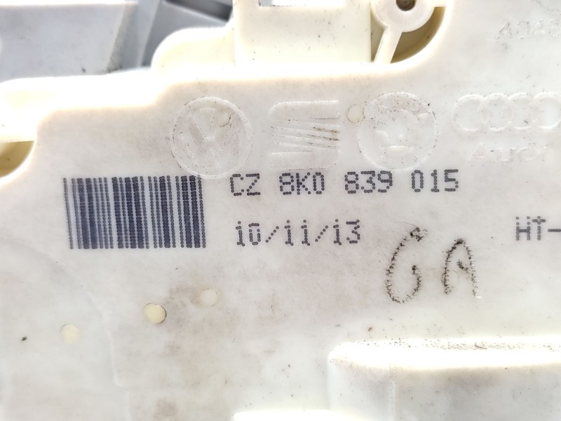 Recambio de cerradura puerta trasera izquierda para audi a4 b8 (8k2) 2.0 tdi referencia OEM IAM   