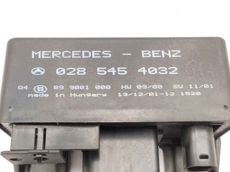 Recambio de caja precalentamiento para mercedes-benz clase m (w163) ml 270 cdi (163.113) referencia OEM IAM   