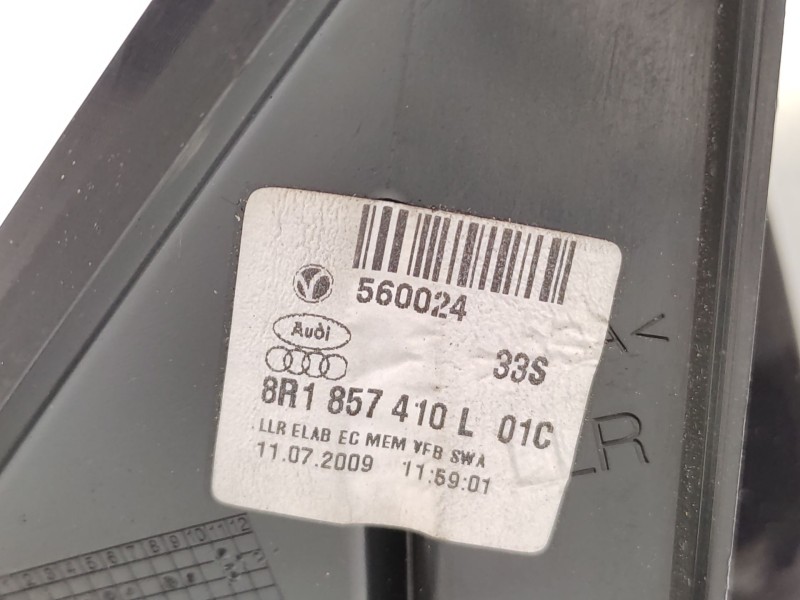 Recambio de retrovisor derecho para audi q5 (8rb) 2.0 tfsi quattro referencia OEM IAM  8R1857410L 