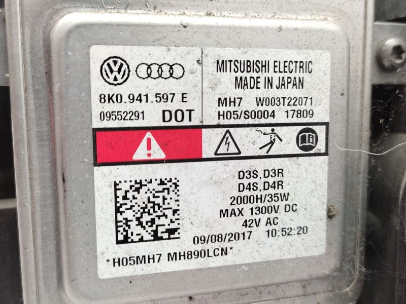 Faro Izquierdo 8r0998029h  - Audi Q5 (8rb) 2.0 Tfsi Quattro 4
