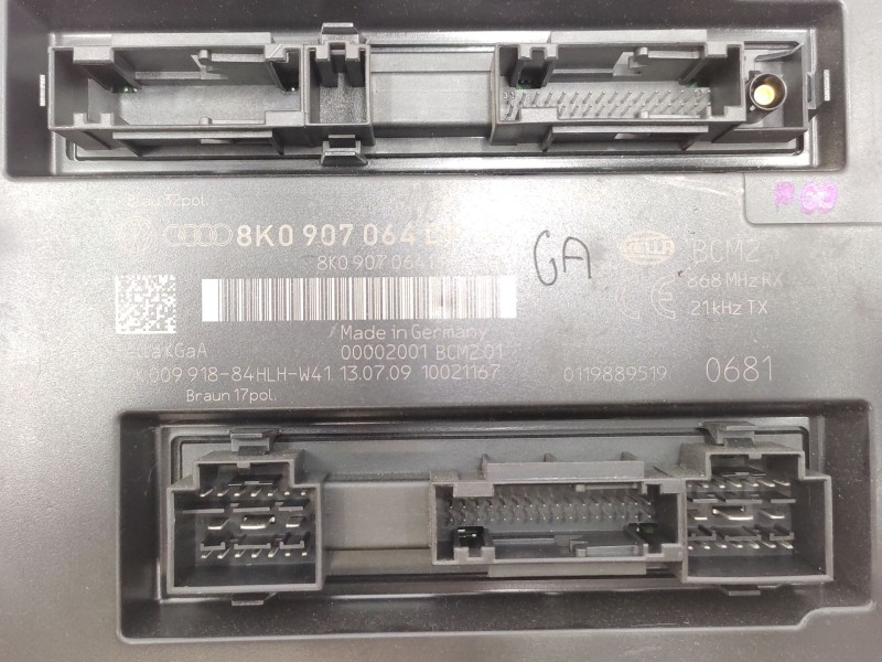 Recambio de modulo electronico para audi q5 (8rb) 2.0 tfsi quattro referencia OEM IAM   