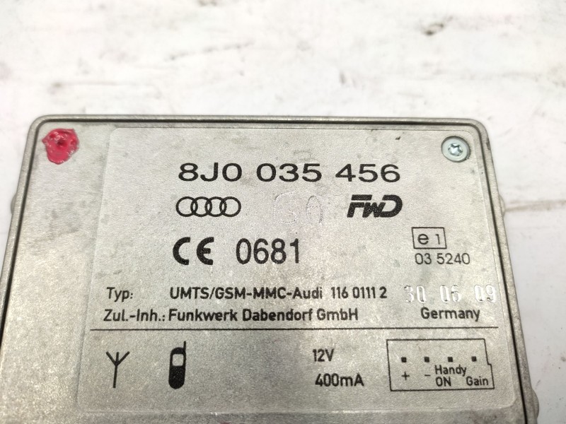Recambio de amplificador antena para audi q5 (8rb) 2.0 tfsi quattro referencia OEM IAM   