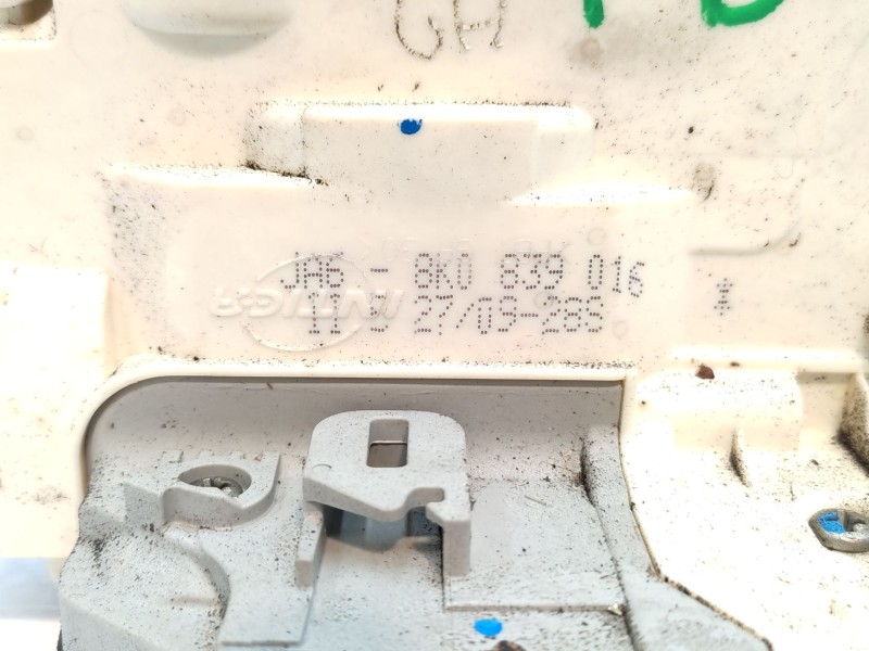 Cerradura Puerta Trasera Derecha 8k0839016  - Audi Q5 (8rb) 2.0 Tfsi Quattro 4