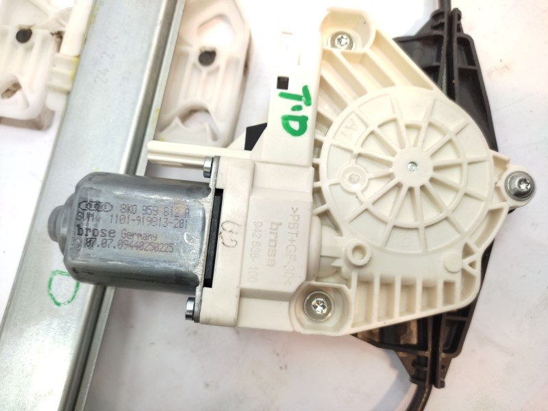 Recambio de elevalunas trasero derecho para audi q5 (8rb) 2.0 tfsi quattro referencia OEM IAM  8R0839462D 
