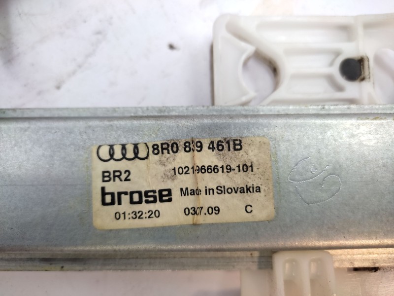 Recambio de elevalunas trasero izquierdo para audi q5 (8rb) 2.0 tfsi quattro referencia OEM IAM  8R0839461D 