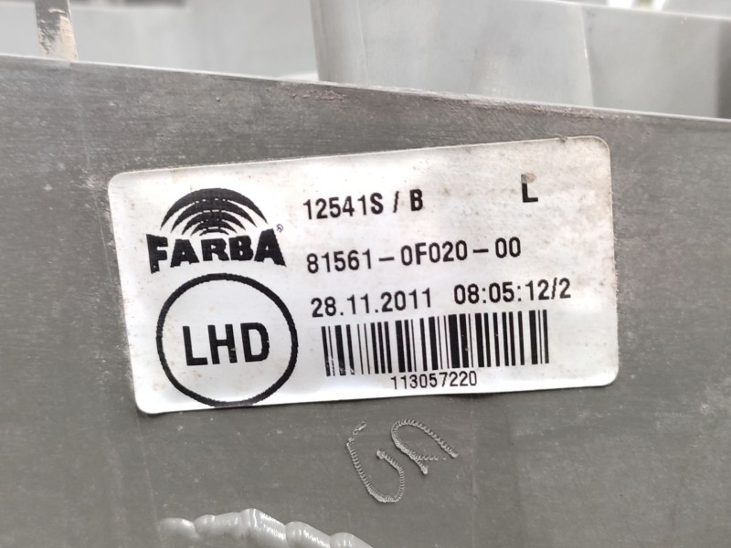 Recambio de piloto trasero izquierdo para toyota corolla verso (zer_, zze12_, r1_) 2.2 d-4d (aur10_) referencia OEM IAM  815610F