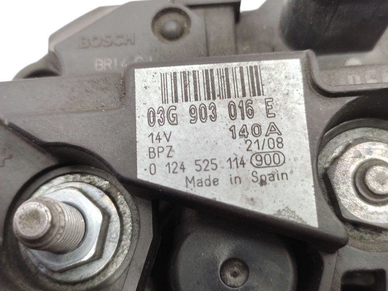 Recambio de alternador para audi a4 b8 (8k2) 2.0 tdi referencia OEM IAM   