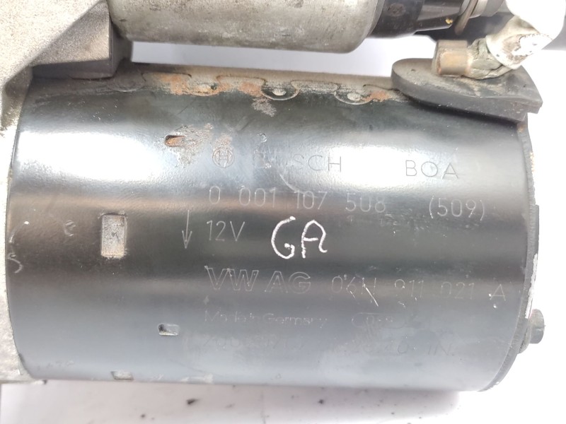 Motor Arranque 06h911021a 0001107508 - Audi Q5 (8rb) 2.0 Tfsi Quattro 5